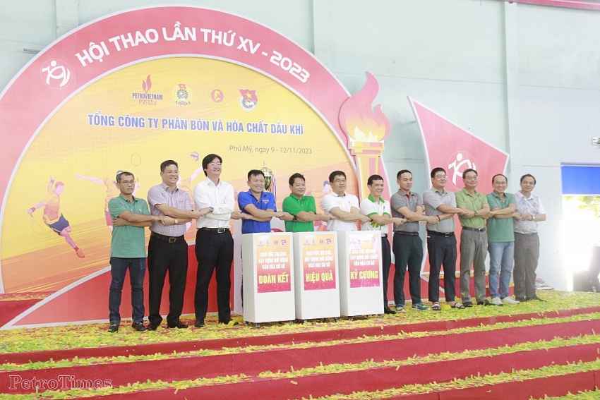 Hội thao PVFCCo lần thứ 15 năm 2023: Đoàn kết, đồng lòng đột phá những giới hạn Hội thao PVFCCo lần thứ 15 năm 2023: Đoàn kết, đồng lòng đột phá những giới hạn