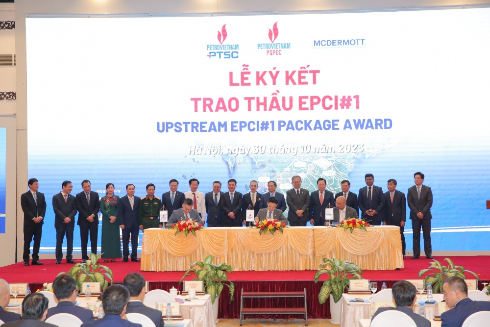 Thủ tướng Chính phủ Phạm Minh Chính chứng kiến lễ ký kết triển khai Chuỗi dự án khí điện Lô B – Ô Môn