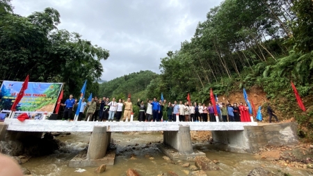 PV GAS khánh thành cầu dân sinh tại huyện Xín Mần, tỉnh Hà Giang