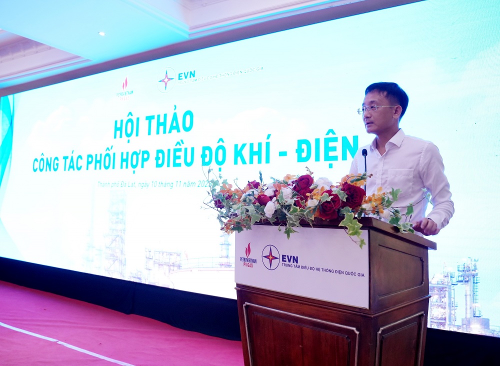 H2. Ông Trần Nhật Huy, Phó Tổng giám đốc PV GAS khai mạc Hội thảo