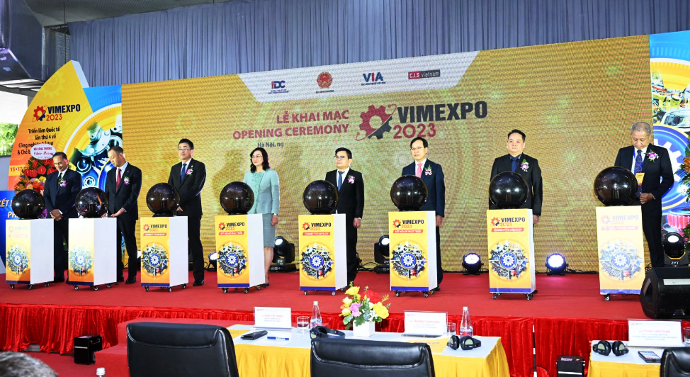 Khai mạc triển lãm quốc tế về công nghiệp hỗ trợ và chế biến chế tạo Việt Nam - VIMEXPO 2023