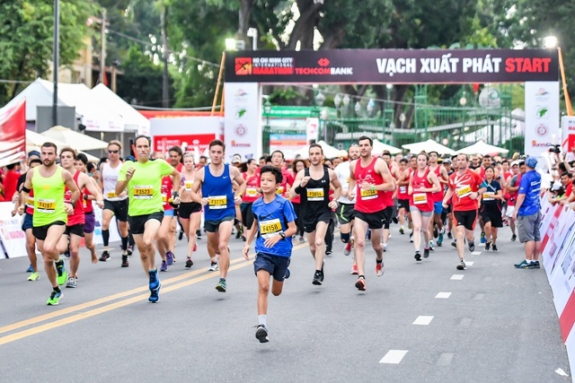 Hơn 15.000 vận động viên đăng ký giải Marathon Quốc tế Thành phố Hồ Chí Minh Techcombank