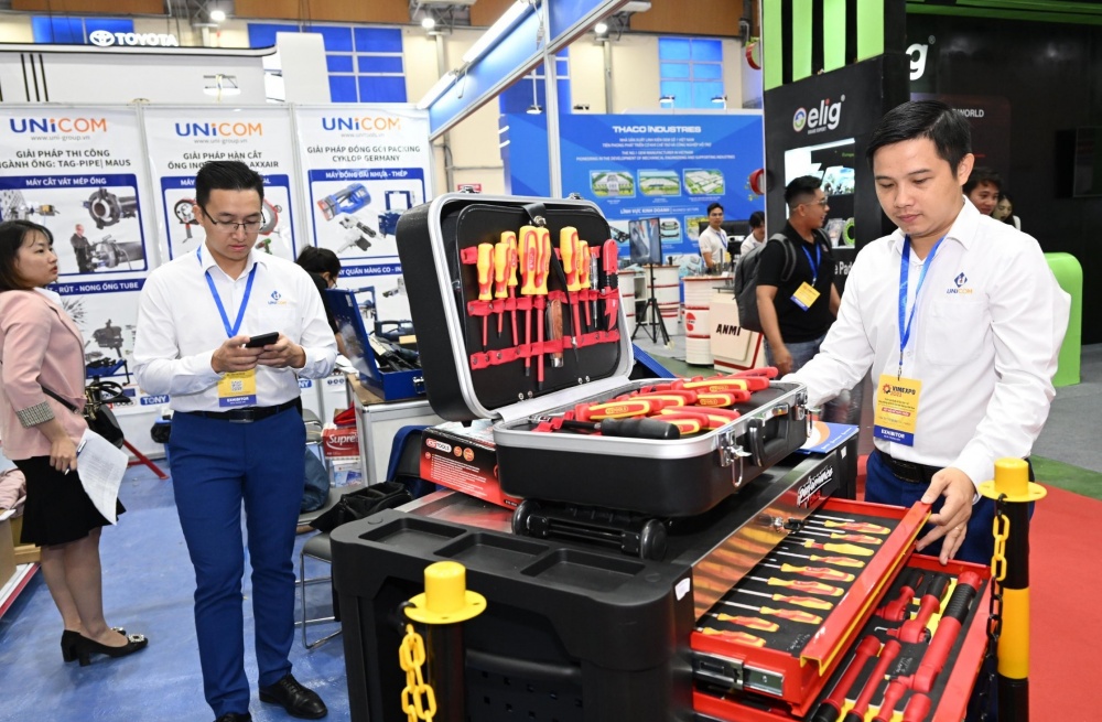 Khai mạc triển lãm quốc tế về công nghiệp hỗ trợ và chế biến chế tạo Việt Nam - VIMEXPO 2023