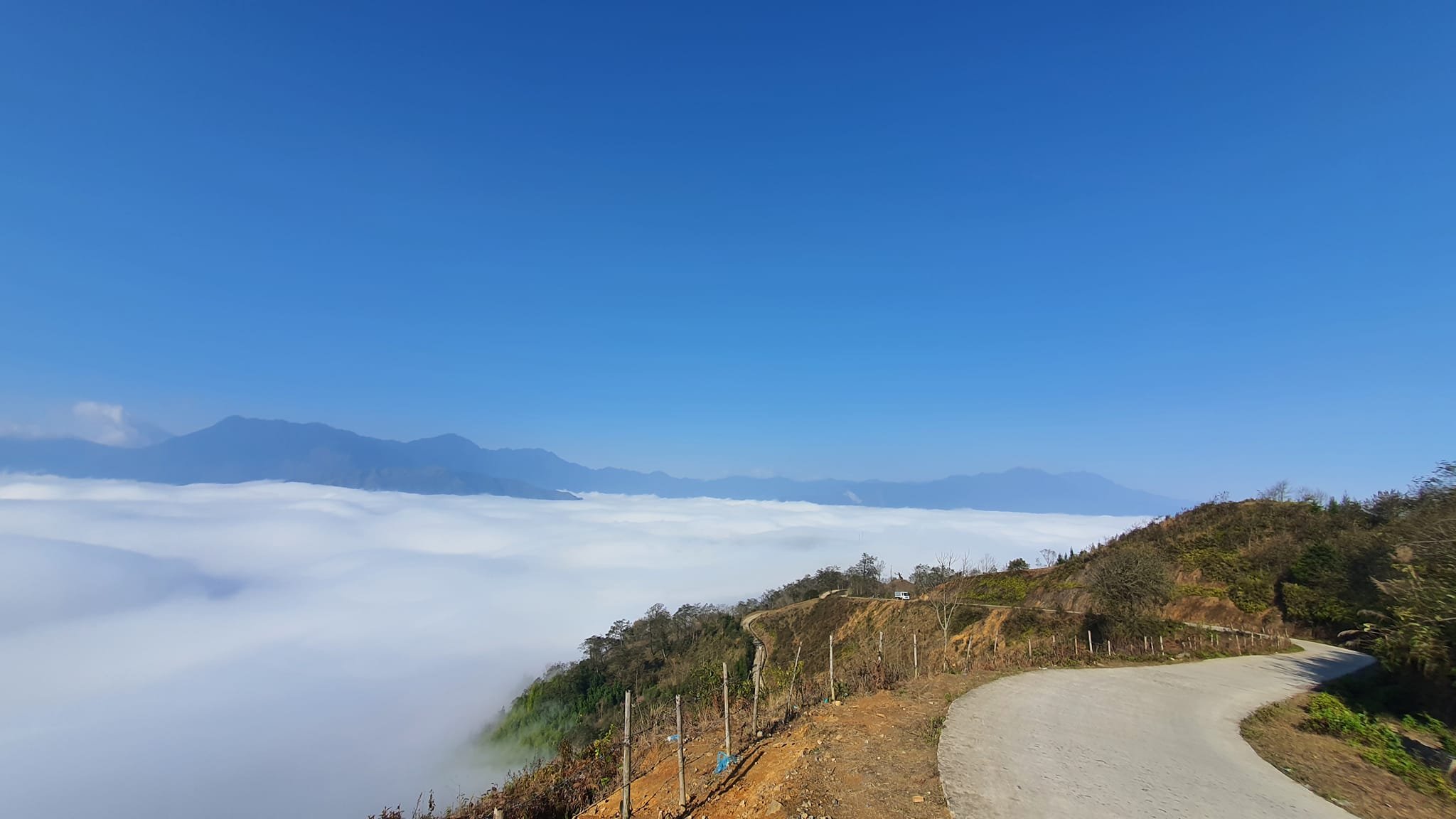 Săn mây trên đỉnh Ngải Thầu