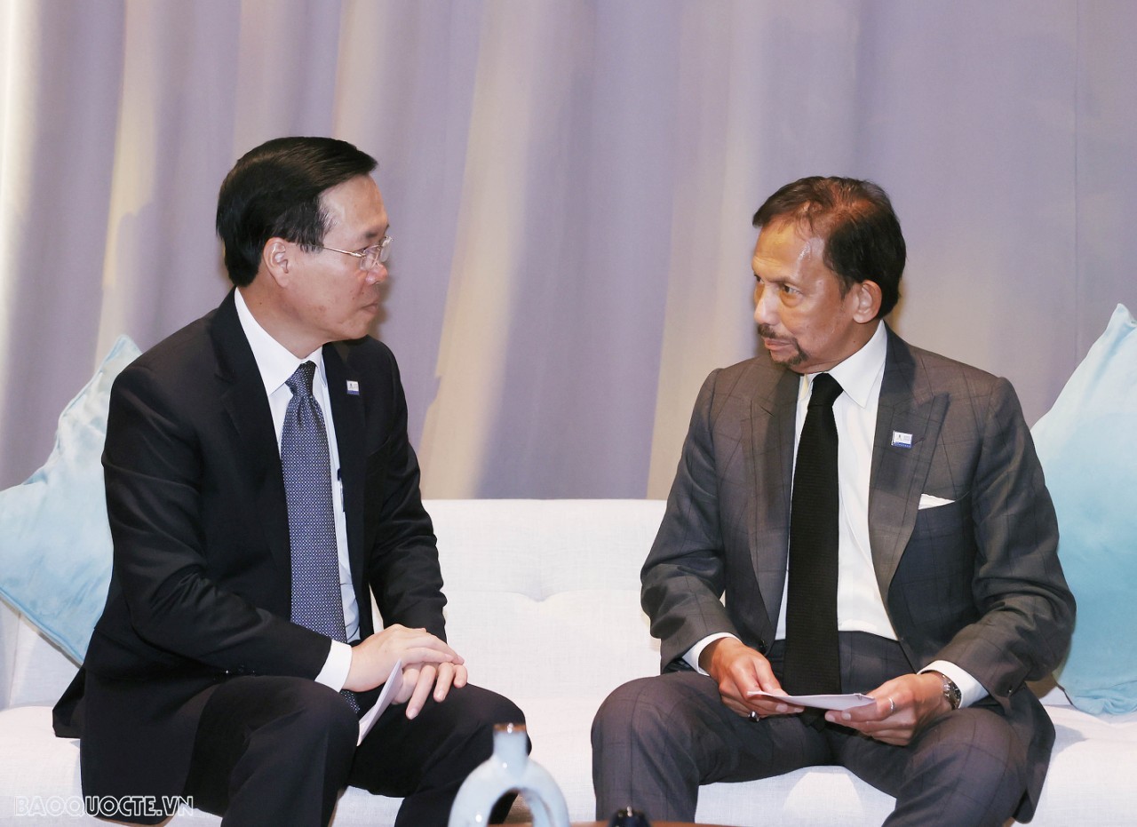 APEC 2023: Chủ tịch nước Võ Văn Thưởng đề nghị Việt Nam-Brunei thúc đẩy hợp tác trong 4 lĩnh vực ưu tiên