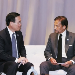 APEC 2023: Chủ tịch nước Võ Văn Thưởng đề nghị Việt Nam-Brunei thúc đẩy hợp tác trong 4 lĩnh vực ưu tiên