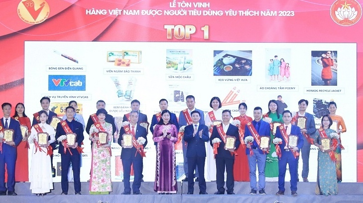 Hà Nội: Tôn vinh 150 sản phẩm hàng Việt được người tiêu dùng yêu thích năm 2023