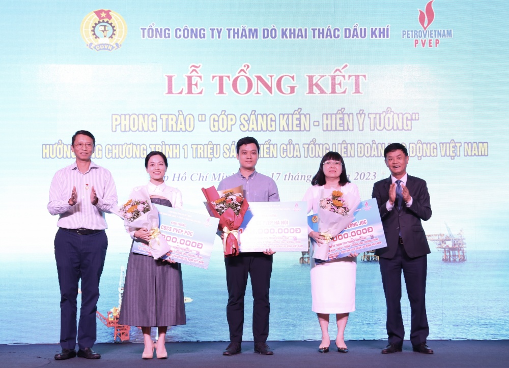 Đẩy mạnh “Góp sáng kiến - Hiến ý tưởng”, PVEP về đích ấn tượng mục tiêu Chương trình 1 triệu sáng kiến Đẩy mạnh “Góp sáng kiến - Hiến ý tưởng”, PVEP về đích ấn tượng mục tiêu Chương trình 1 triệu sáng kiến