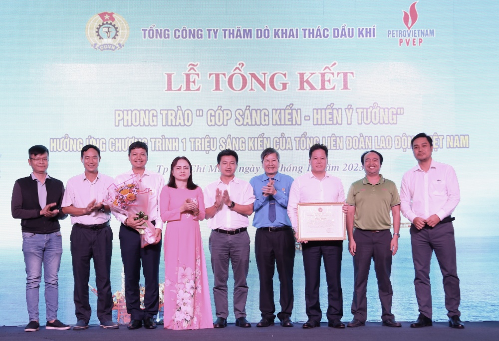 Đẩy mạnh “Góp sáng kiến - Hiến ý tưởng”, PVEP về đích ấn tượng mục tiêu Chương trình 1 triệu sáng kiến Đẩy mạnh “Góp sáng kiến - Hiến ý tưởng”, PVEP về đích ấn tượng mục tiêu Chương trình 1 triệu sáng kiến