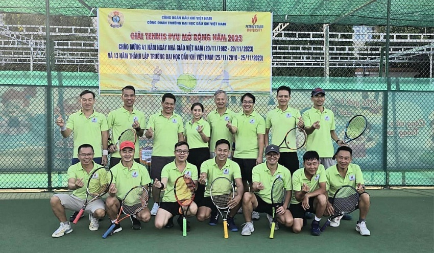 PVU tổ chức Giải Tennis mở rộng năm 2023