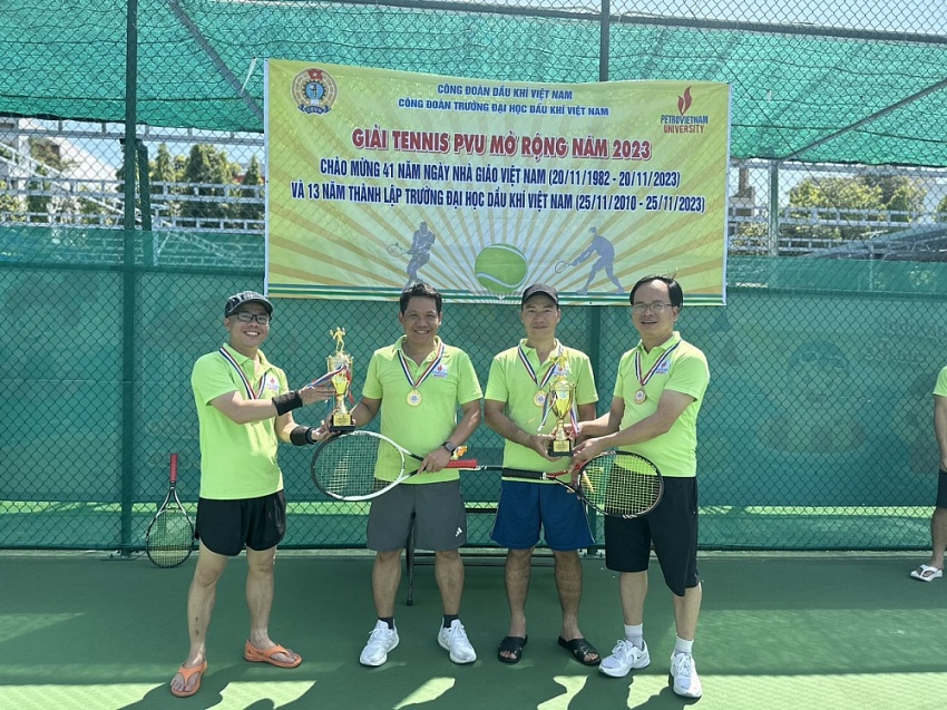 PVU tổ chức Giải Tennis mở rộng năm 2023