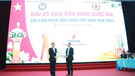 Hơn 200 VĐV tranh tài tại Giải Vô địch Bắn súng quốc gia - Cúp Liên đoàn Bắn súng Việt Nam năm 2023