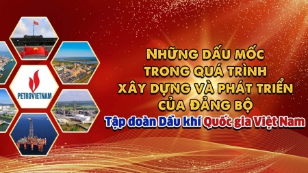 [E-magazine] Những dấu mốc trong quá trình xây dựng và phát triển của Đảng bộ Tập đoàn Dầu khí Quốc gia Việt Nam