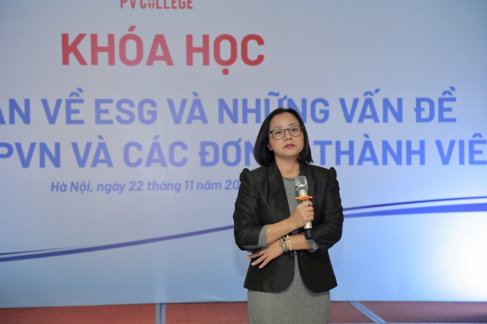 Nâng cao kiến thức về ESG cho CBCNV Petrovietnam và các đơn vị thành viên