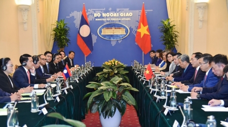 Tham vấn cấp Bộ trưởng Ngoại giao Việt Nam - Lào lần thứ 10