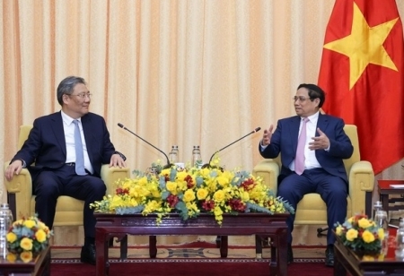 Thủ tướng đề nghị Trung Quốc tiếp tục phối hợp triển khai “hai hành lang, một vành đai kinh tế"