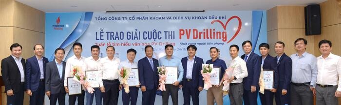PV Drilling trao giải cuộc thi “PV Drilling - Khát vọng người tiên phong”
