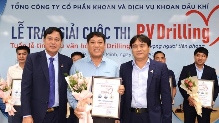 PV Drilling trao giải cuộc thi “PV Drilling - Khát vọng người tiên phong”