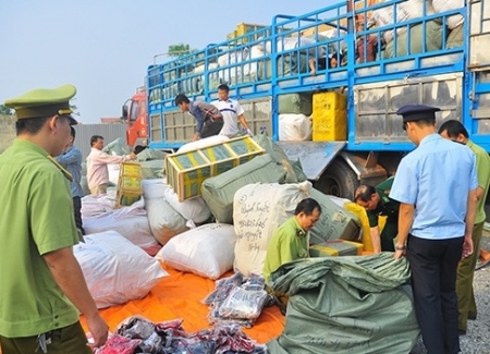 Lào Cai xử lý 164 vụ buôn lậu, gian lận thương mại trong 10 tháng