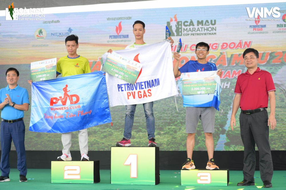 Runner Vũ Mạnh Nhất (Công ty Cổ phần CNG Việt Nam): hạng Nhất CĐ DKVN cự ly Nam 5km.