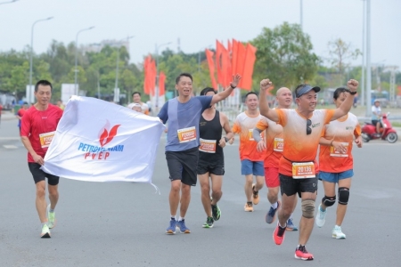 Các runner PVEP tích cực hưởng ứng giải chạy Marathon Cà Mau 2023 - Cup Petrovietnam