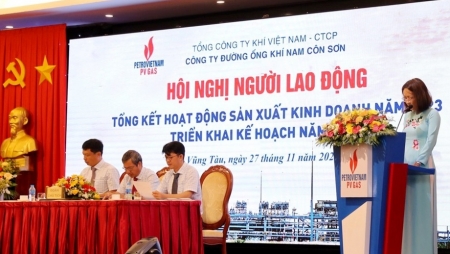 Hội nghị Người lao động Công ty Đường ống Khí Nam Côn Sơn: Duy trì 16 năm liên tục vận hành an toàn