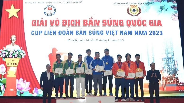 Bế mạc Giải vô địch Bắn súng Quốc gia - Cúp Liên đoàn Bắn súng Việt Nam năm 2023