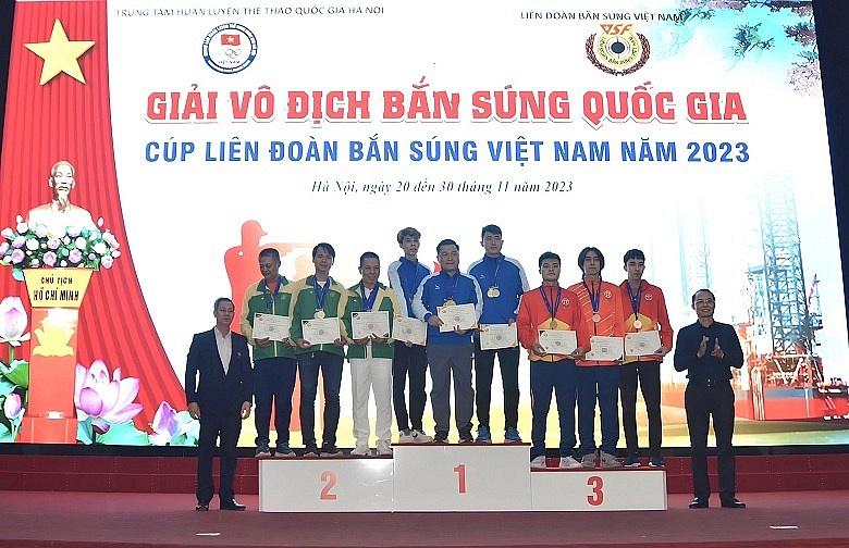 Bế mạc Giải vô địch Bắn súng Quốc gia - Cúp Liên đoàn Bắn súng Việt Nam năm 2023