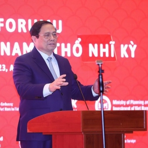 Thủ tướng Phạm Minh Chính dự Diễn đàn doanh nghiệp Thổ Nhĩ Kỳ - Việt Nam