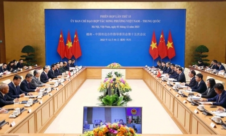 Phiên họp lần thứ 15 Ủy ban chỉ đạo hợp tác song phương Việt Nam - Trung Quốc