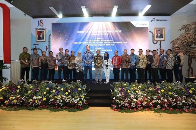 PV Drilling nhận giải thưởng HSSE tại Indonesia