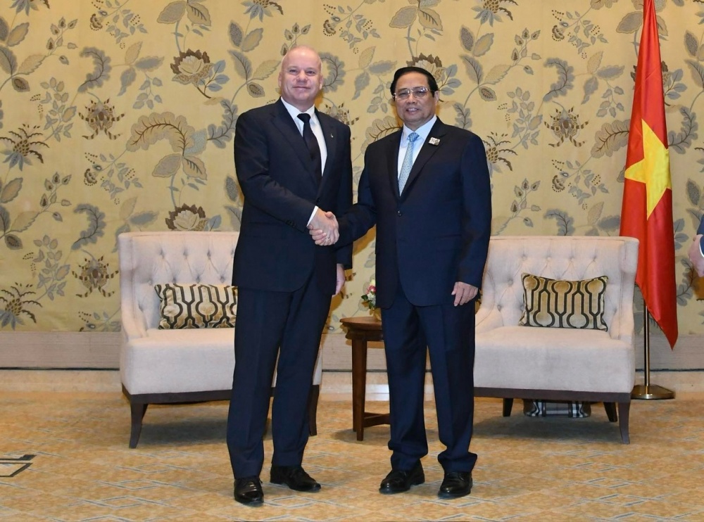 Thủ tướng Phạm Minh Chính tiếp lãnh đạo các tập đoàn lớn của Na Uy và UAE