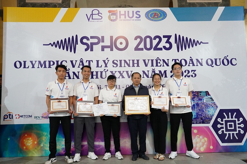 Sinh viên PVU đạt thành tích cao tại Cuộc thi Olympic Vật lý sinh viên toàn quốc lần thứ 25 năm 2023