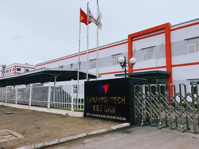 Công ty Nano Hightech Việt Nam bị cưỡng chế hơn 1 tỷ đồng tiền thuế