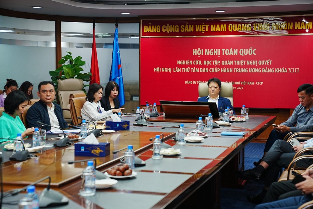Hơn 11 nghìn Đảng viên Đảng bộ Tập đoàn Dầu khí Quốc gia Việt Nam tham gia học tập quán triệt Nghị quyết Trung ương 8 khoá XIII