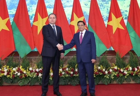 Thủ tướng Phạm Minh Chính hội đàm với Thủ tướng Belarus