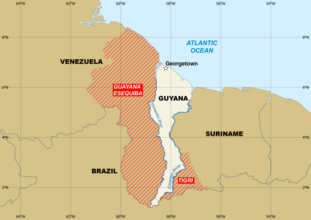 Nga nói gì về tranh chấp giữa Venezuela và Guyana?