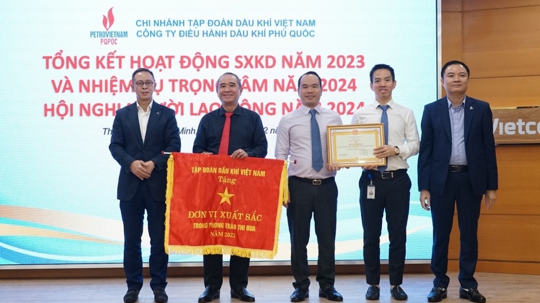 PQPOC tổng kết năm 2023: Dự án Khí Lô B đạt nhiều mốc tiến độ quan trọng