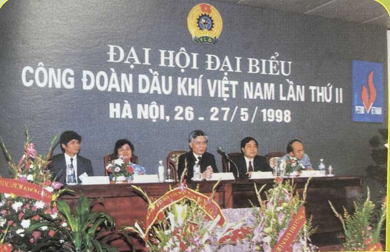 Đại hội Công đoàn Dầu khí Việt Nam lần thứ II, nhiệm kỳ 1998 - 2003
