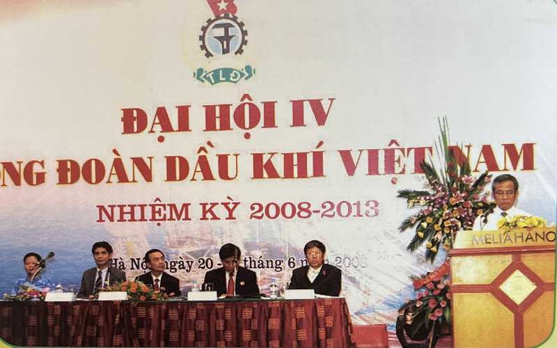 Đại hội Công đoàn Dầu khí Việt Nam lần thứ IV, nhiệm kỳ 2008 - 2013.
