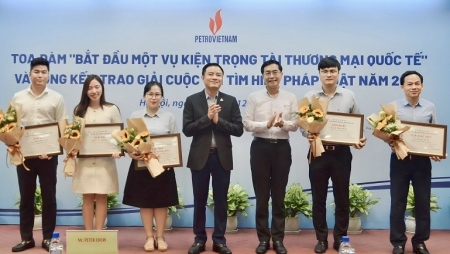 Petrovietnam tổng kết, trao giải cuộc thi tìm hiểu pháp luật về Dầu khí