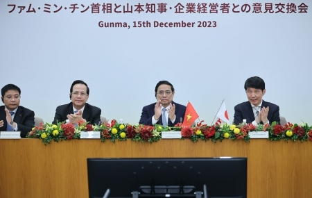 Thủ tướng Chính phủ Phạm Minh Chính thăm tỉnh Gunma, Nhật Bản