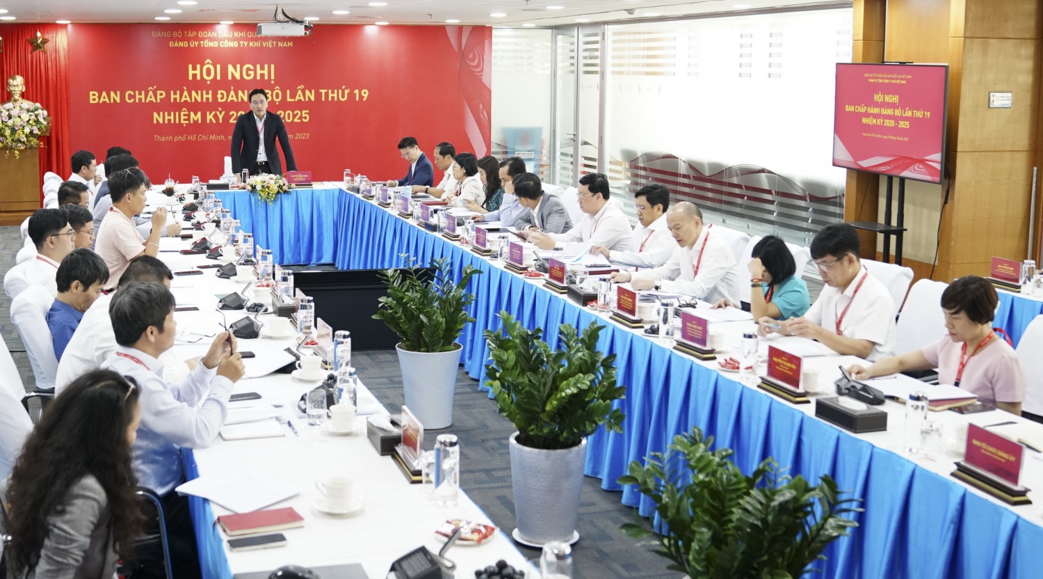 Hội nghị BCH Đảng bộ Tổng công ty Khí Việt Nam lần thứ 19 nhiệm kỳ 2020-2025
