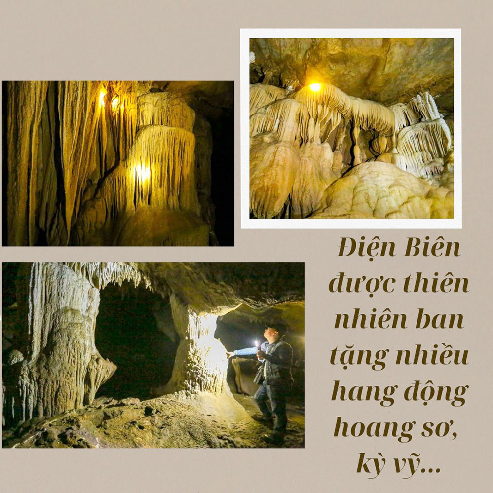 Khám phá nét đẹp các hang động ở Điện Biên