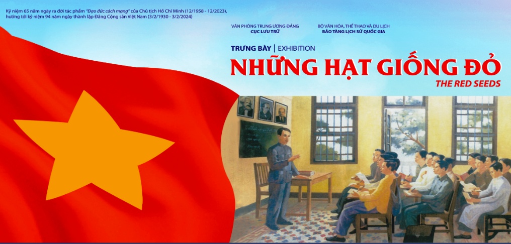 Trưng bày "Những hạt giống đỏ"