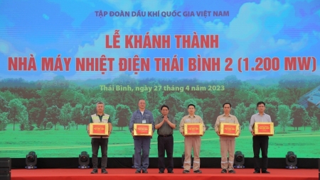 Khánh thành NMNĐ Thái Bình 2 và Kho chứa LNG Thị Vải vào top 10 sự kiện nổi bật ngành Công Thương năm 2023