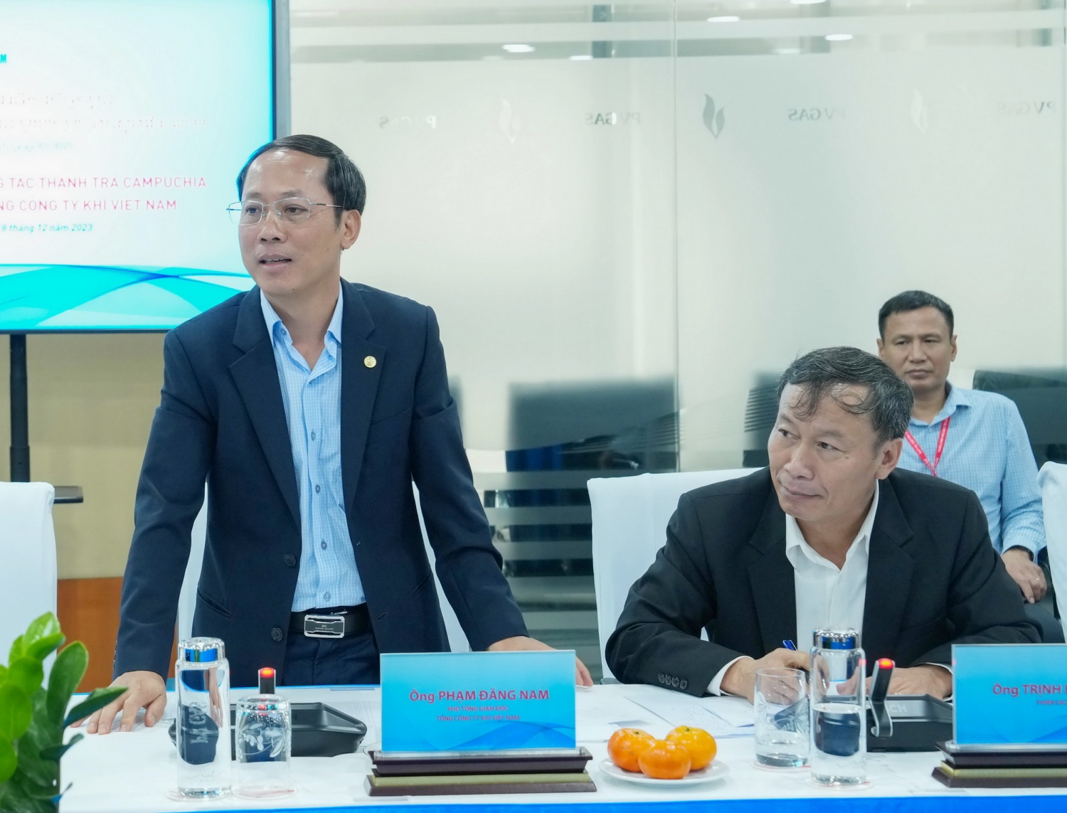 Ông Phạm Đăng Nam – Phó Tổng Giám đốc PV GAS phát biểu chào mừng