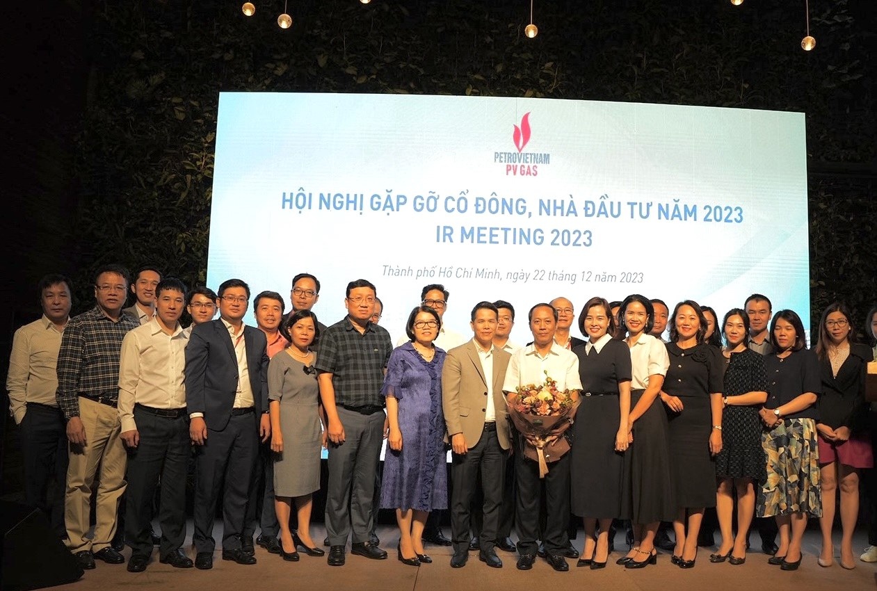 Hội nghị Gặp gỡ cổ đông, nhà đầu tư năm 2023  PV GAS 2023.