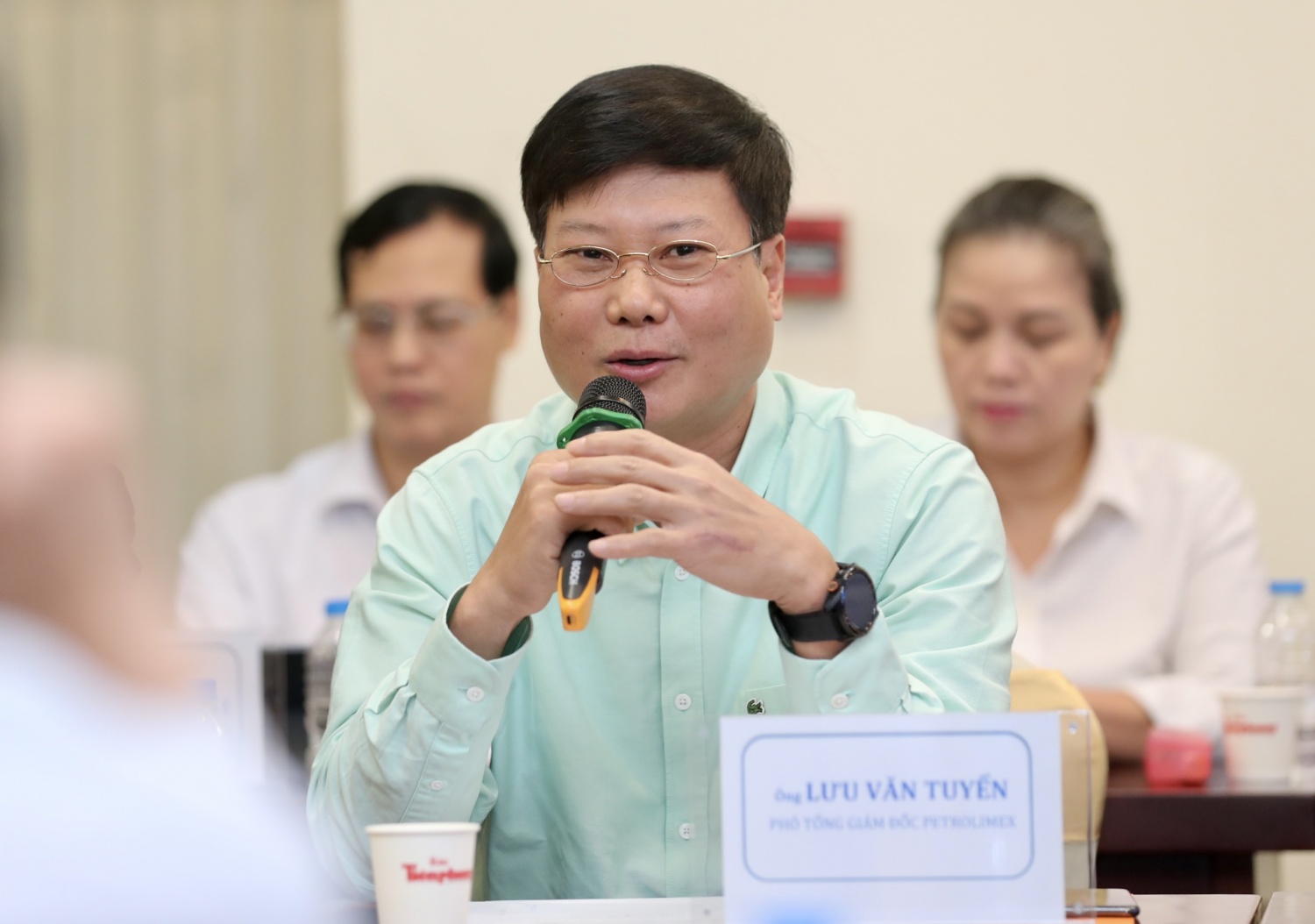 Ông Lưu Văn Tuyển -  Phó Tổng Giám đốc Petrolimex c
