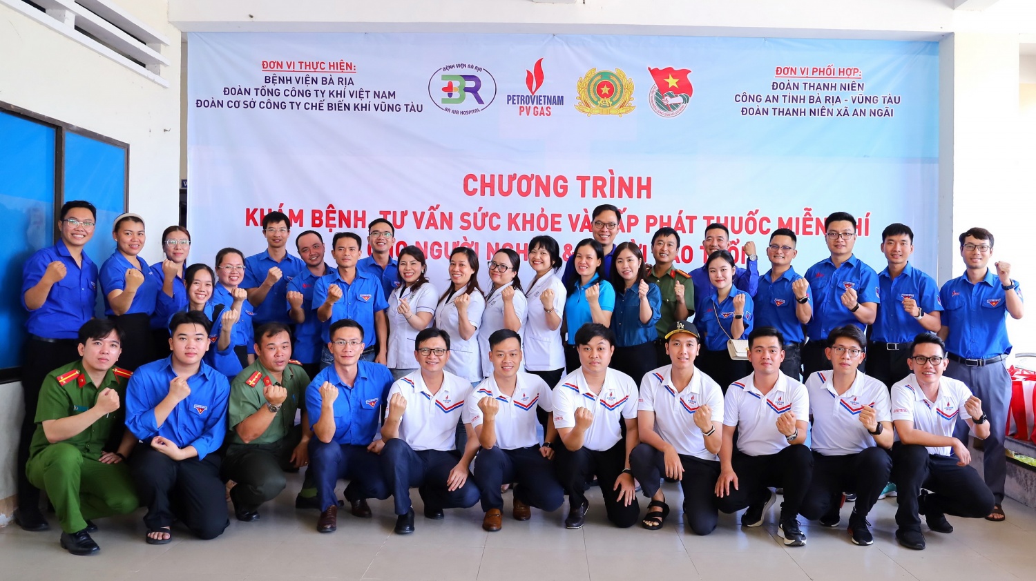 H5. Đội quân tình nguyện tham gia chương trình ASXH tại An Ngãi, Long Điền, BR-VT
